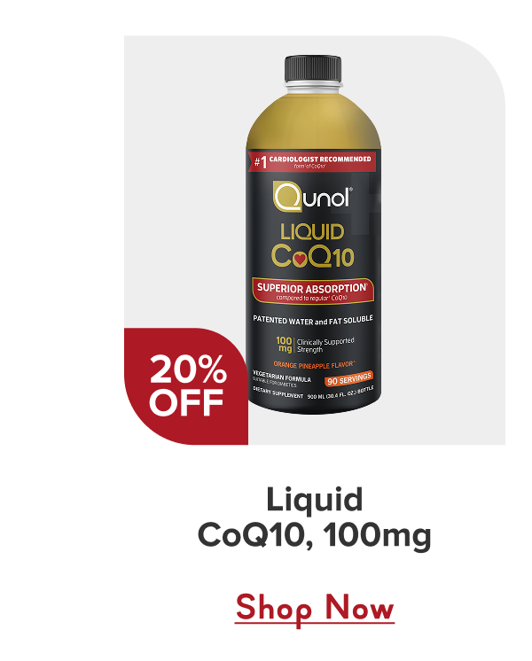 Liquid CoQ10, 100mg