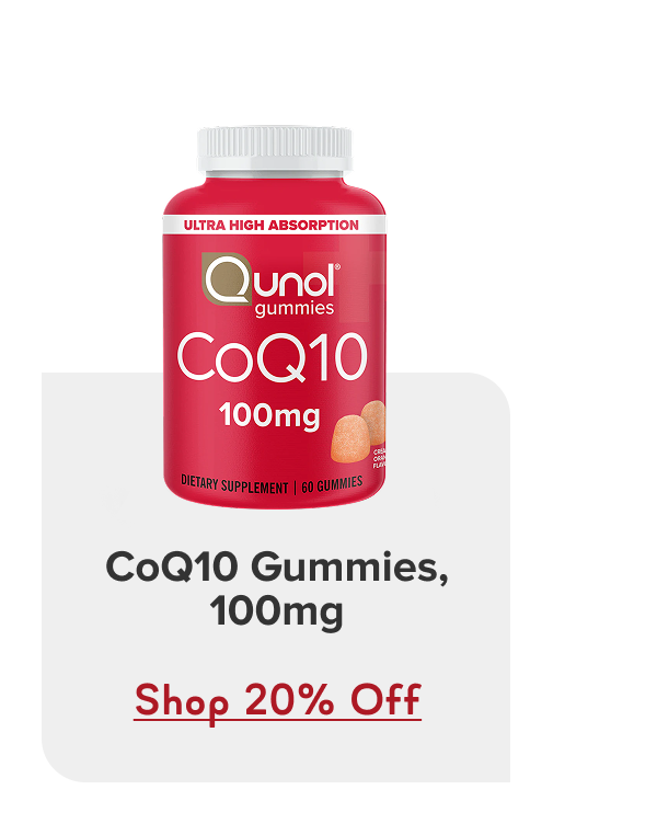 CoQ10 Gummies, 100mg