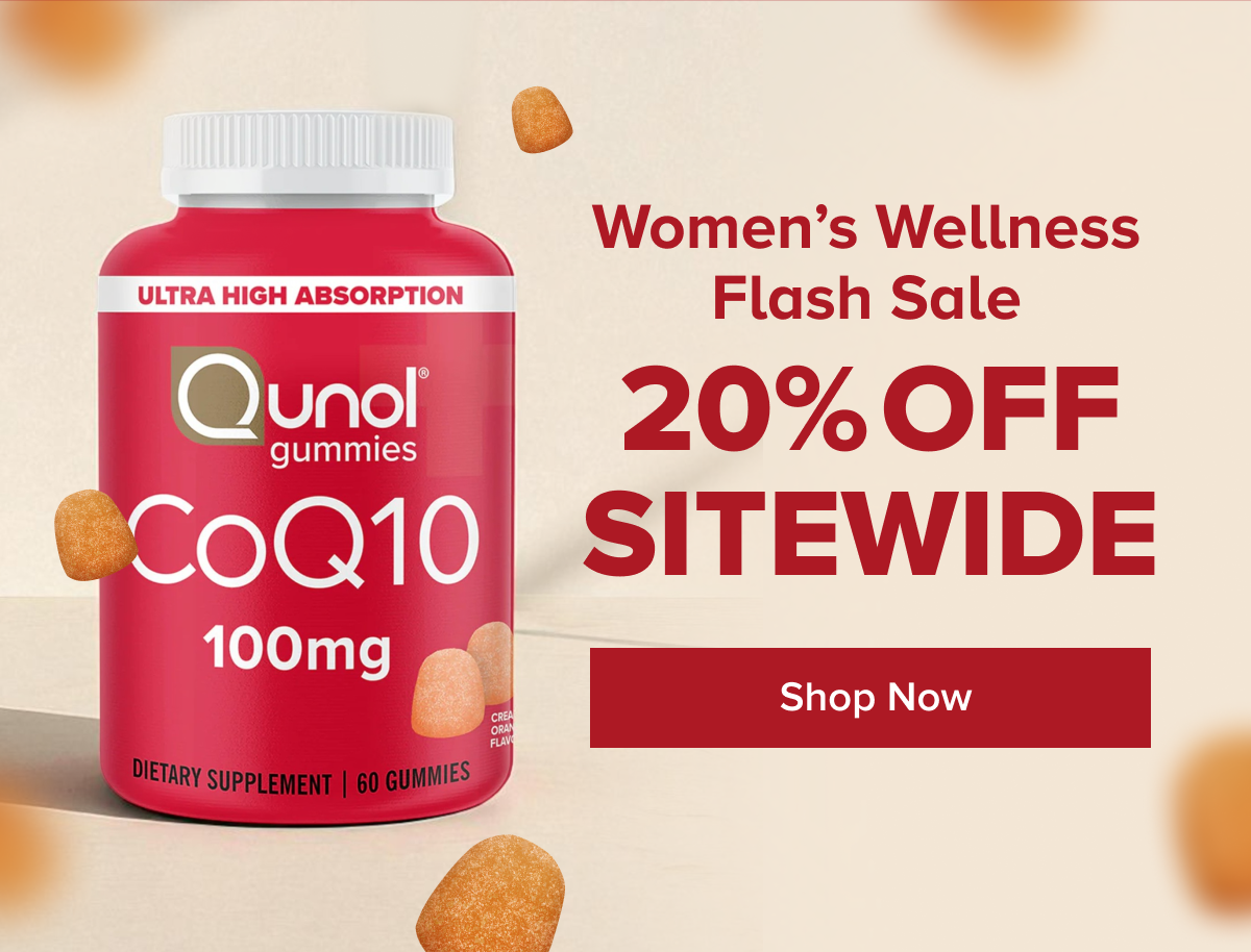 Women's Wellness Flash Sale 20% OFF Sitewide