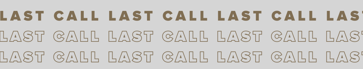 Last Call for Fall Savings 25% Off When You Spend $35+