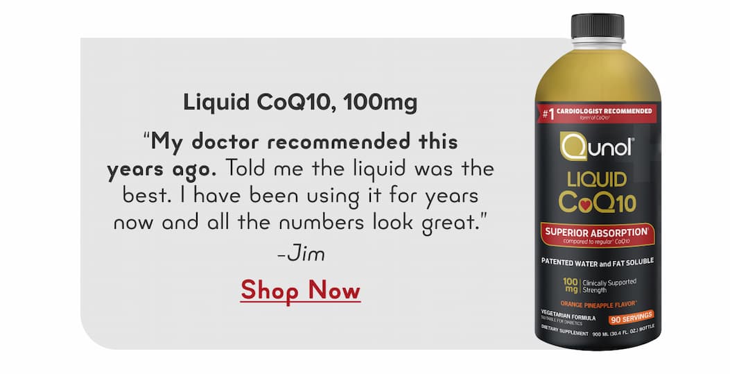Liquid CoQ10, 100mg