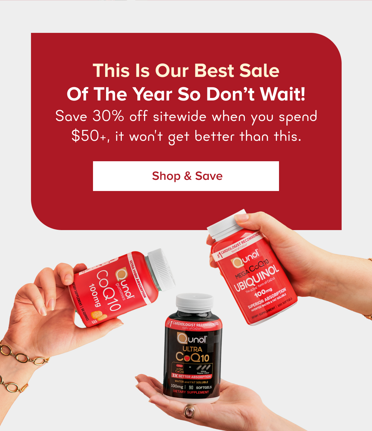 This Is Our Best Sale Of The Year So Don't Wait!