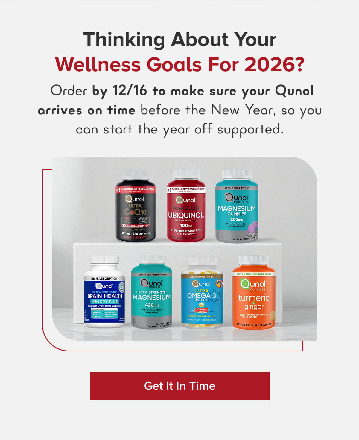 Thinking about your wellness goals for 2026? Get It In Time