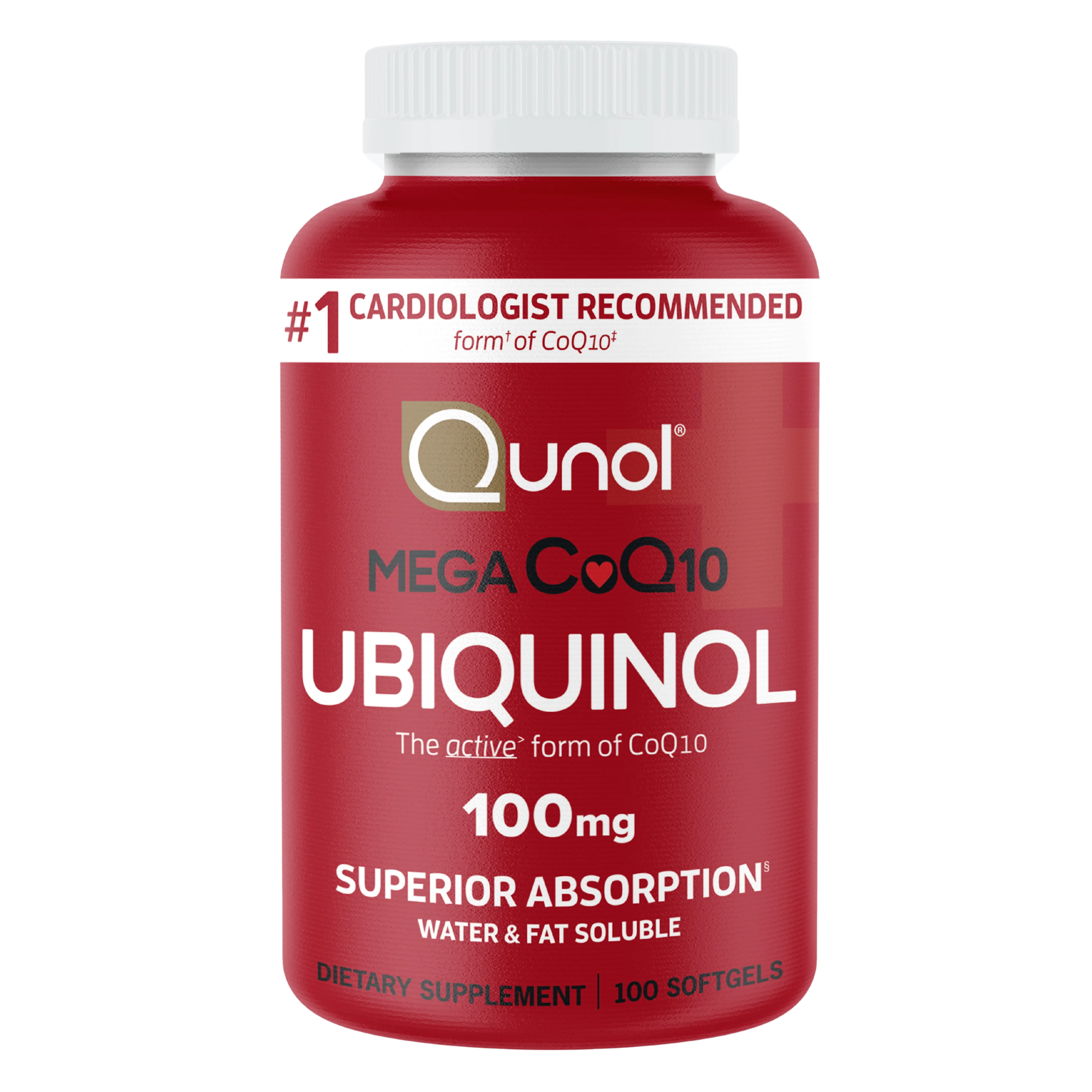 Image of Mega Ubiquinol CoQ10, 100 mg