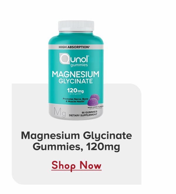 Magnesium Glycinate Gummies, 120mg