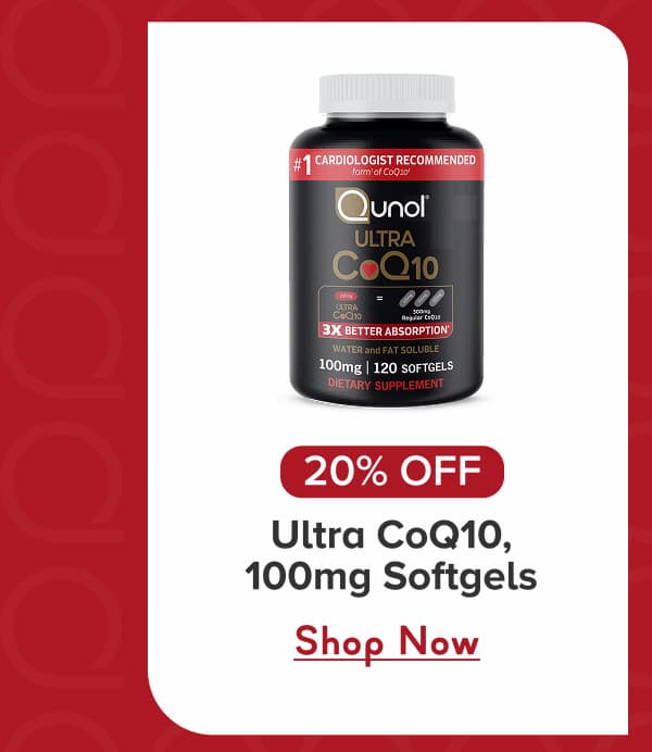 Ultra CoQ10, 100mg Softgels