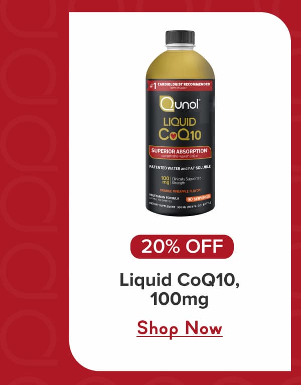 Liquid CoQ10, 100mg