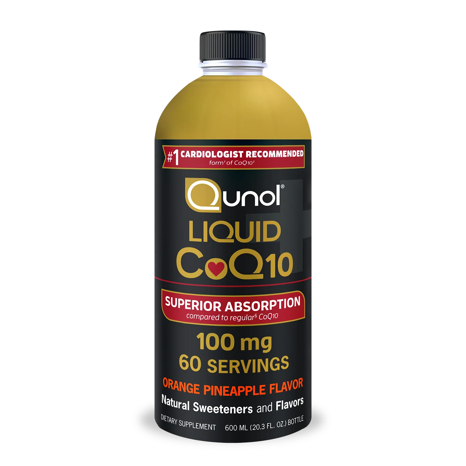 Image of Liquid CoQ10, 100mg, Orange Pineapple Flavor