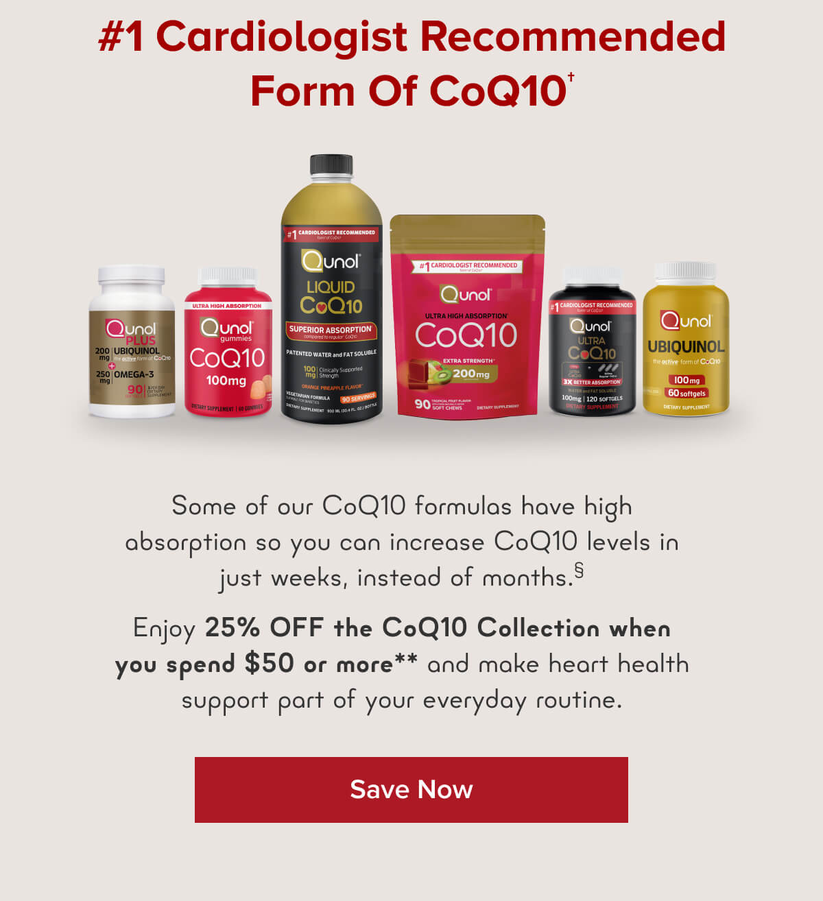 Explore The CoQ10 Collection