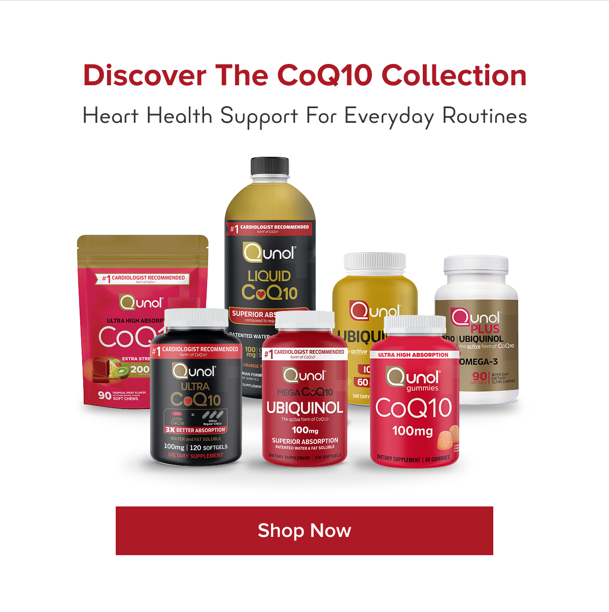 Discover the CoQ10 Collection