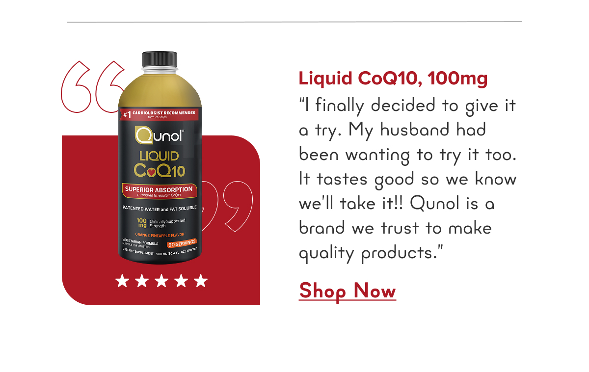 Liquid CoQ10, 100mg