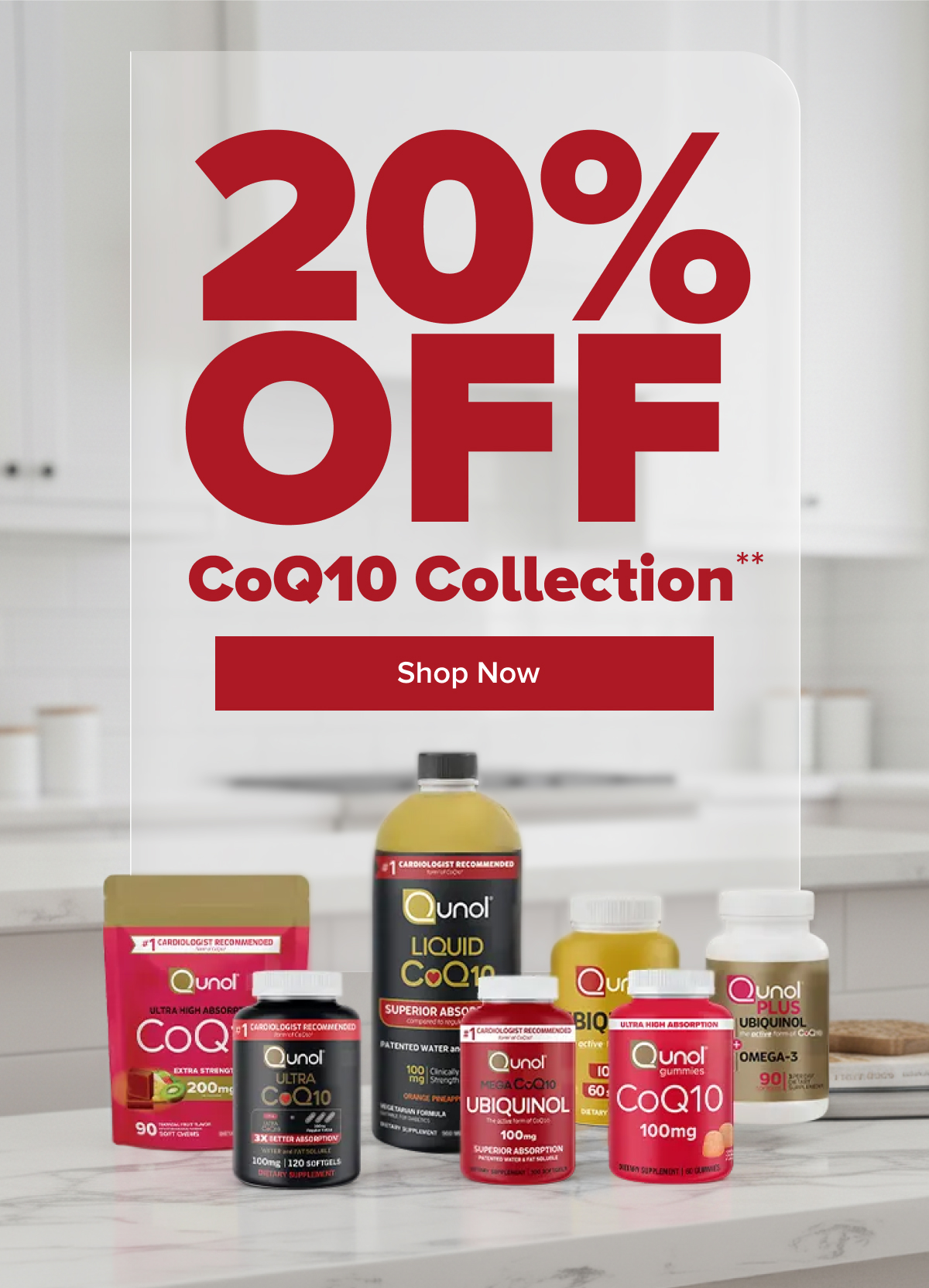 20% OFF CoQ10 Collection