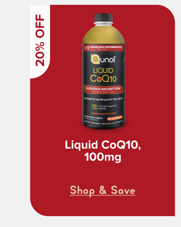 Liquid CoQ10, 100mg
