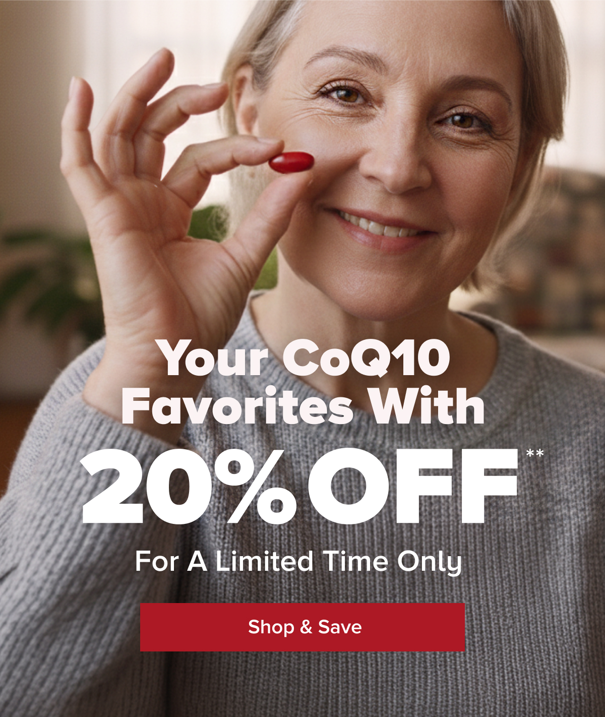 Your CoQ10 Favorites With 20% Off