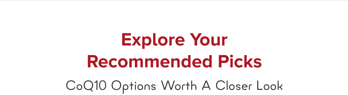 Explore Your Recommended Picks
