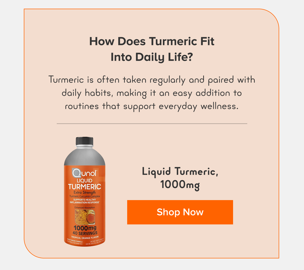 How Does Turmeric Fit Into Daily Life?