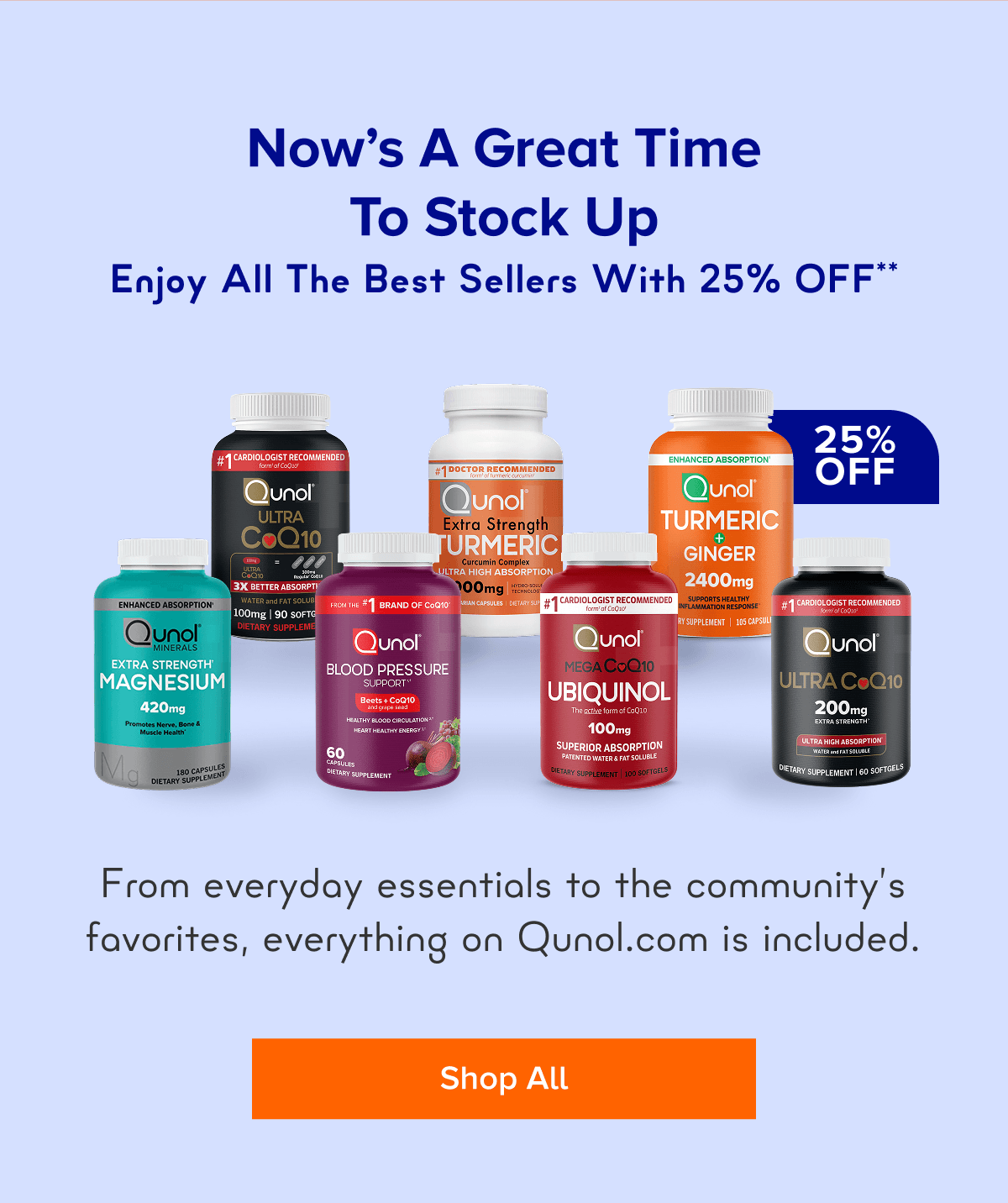 Now’s a Great Time to Stock Up