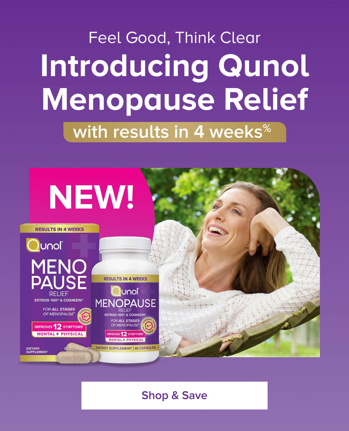 Introducing Qunol Menopause Relief