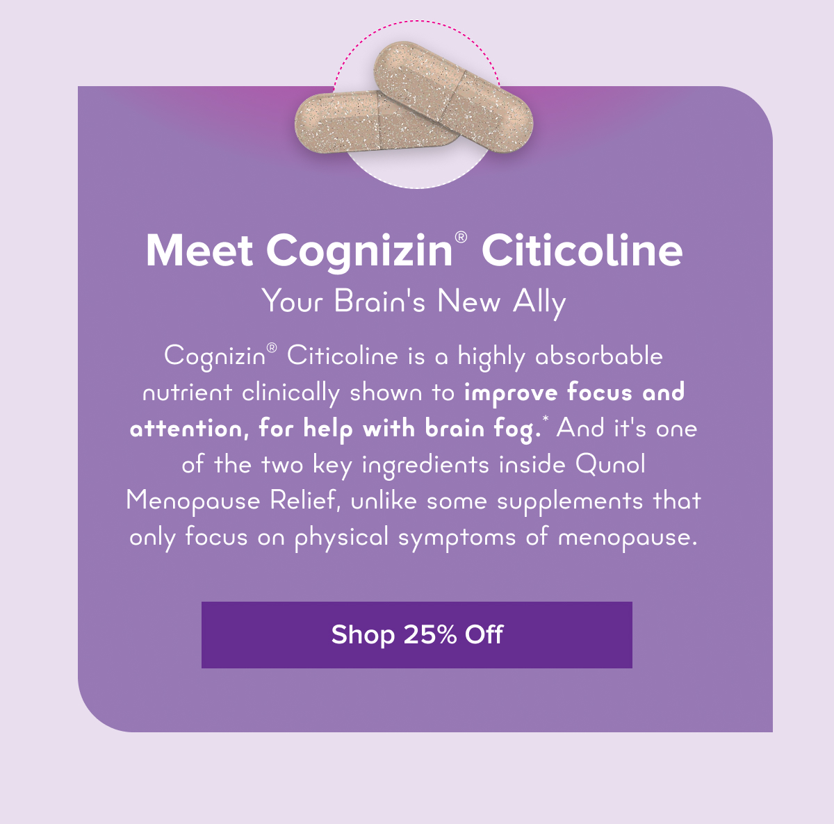 Meet Cognizin Citicoline