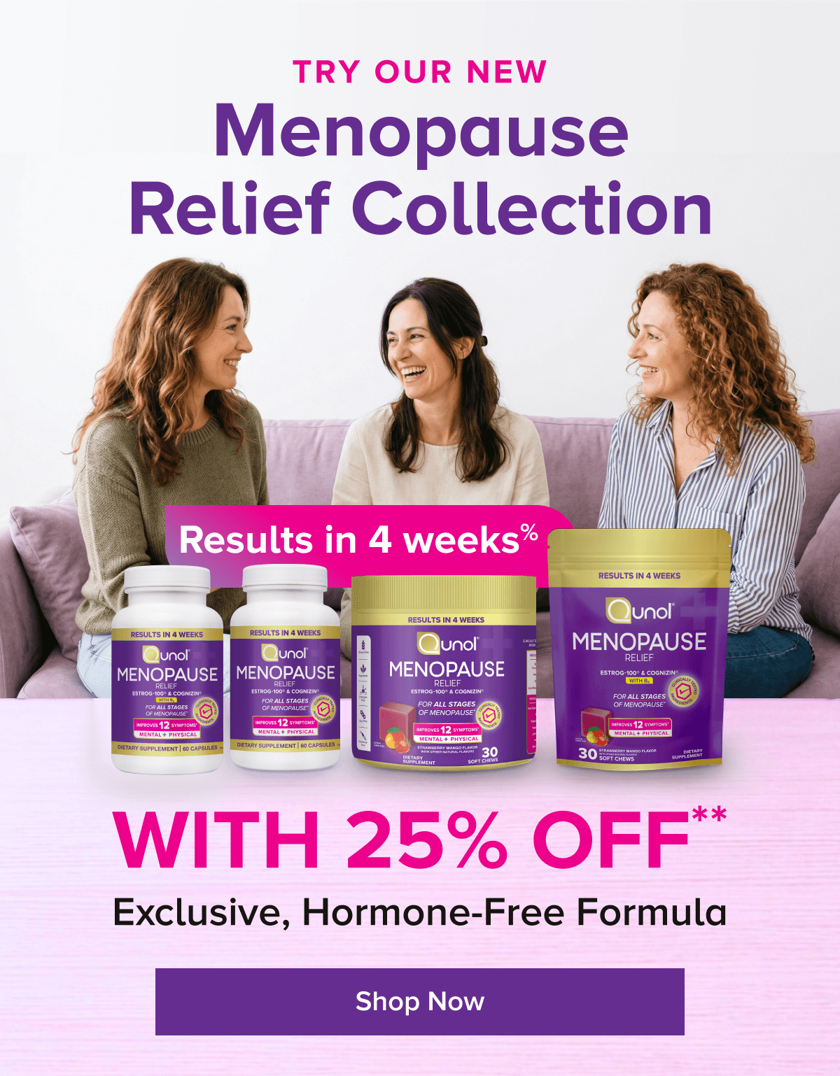 Try Our New Menopause Relief Collection