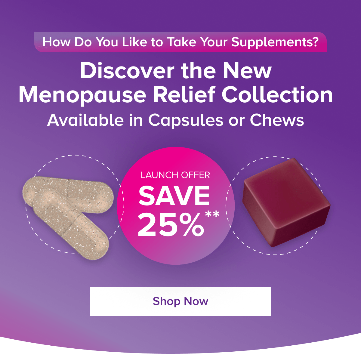 Discover the New Menopause Relief Collection