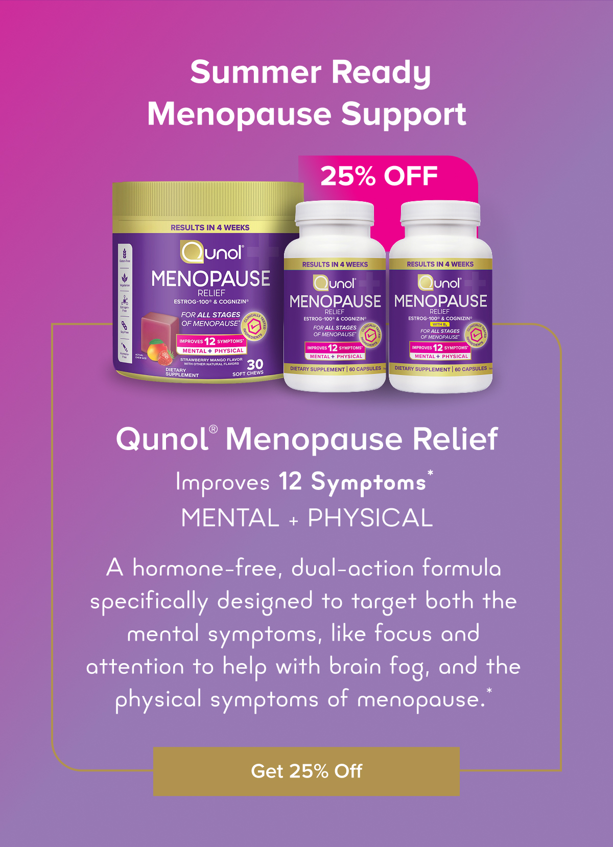 Summer Ready Menopause Support
