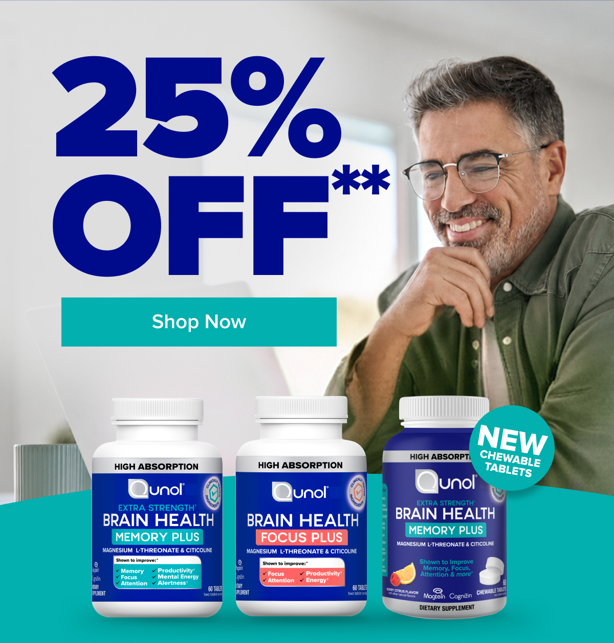 25% OFF the Full Brain Health Collection**