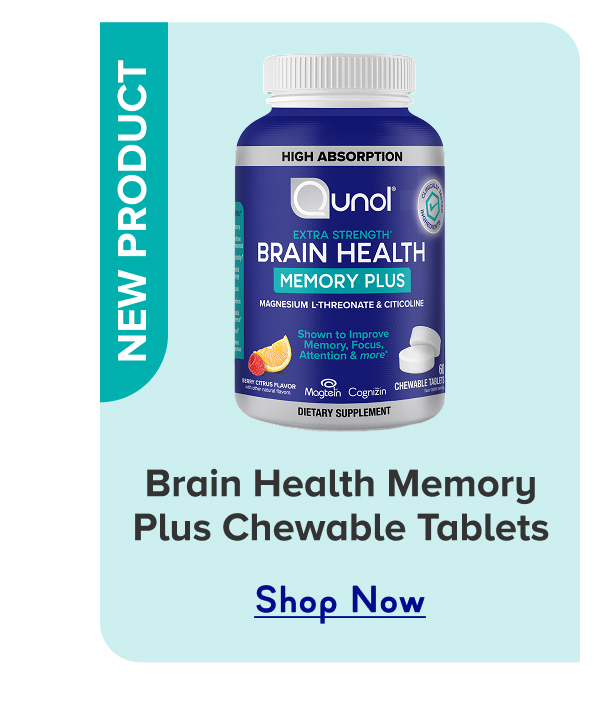 Brain Health Memory Plus Chewable Tablets