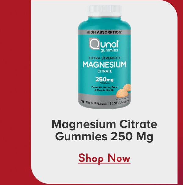 Magnesium Citrate Gummies 250 mg