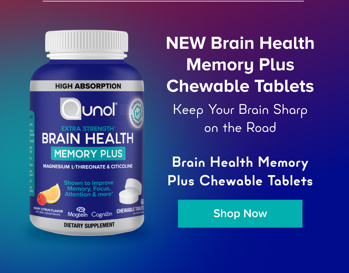 Brain Health Memory Plus Chewable Tablets NEW PRODUCT