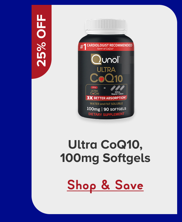 Ultra CoQ10, 100mg Softgels