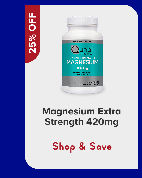 Magnesium Extra Strength 420 mg