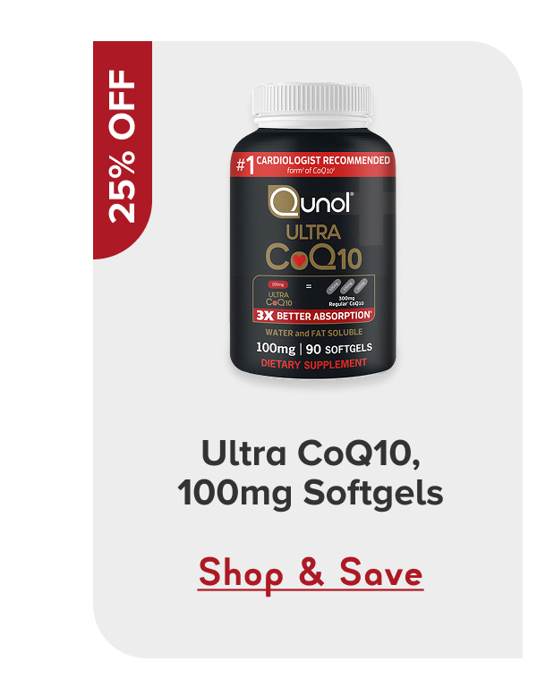 Ultra CoQ10, 100mg Softgels
