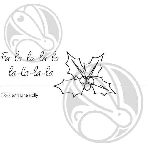 1 Line Holly 2x6