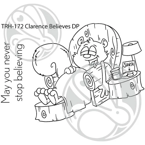 Clarence Believes Stamp & Die Bundle