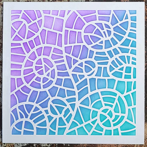 Fiddlehead - 6x6 Stencil