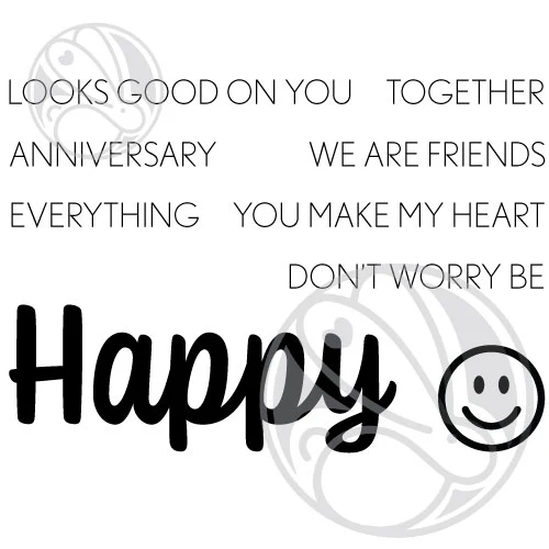 Happy - Scripty 3x4