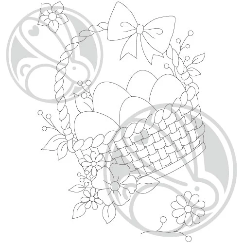 Easter Basket 3x4