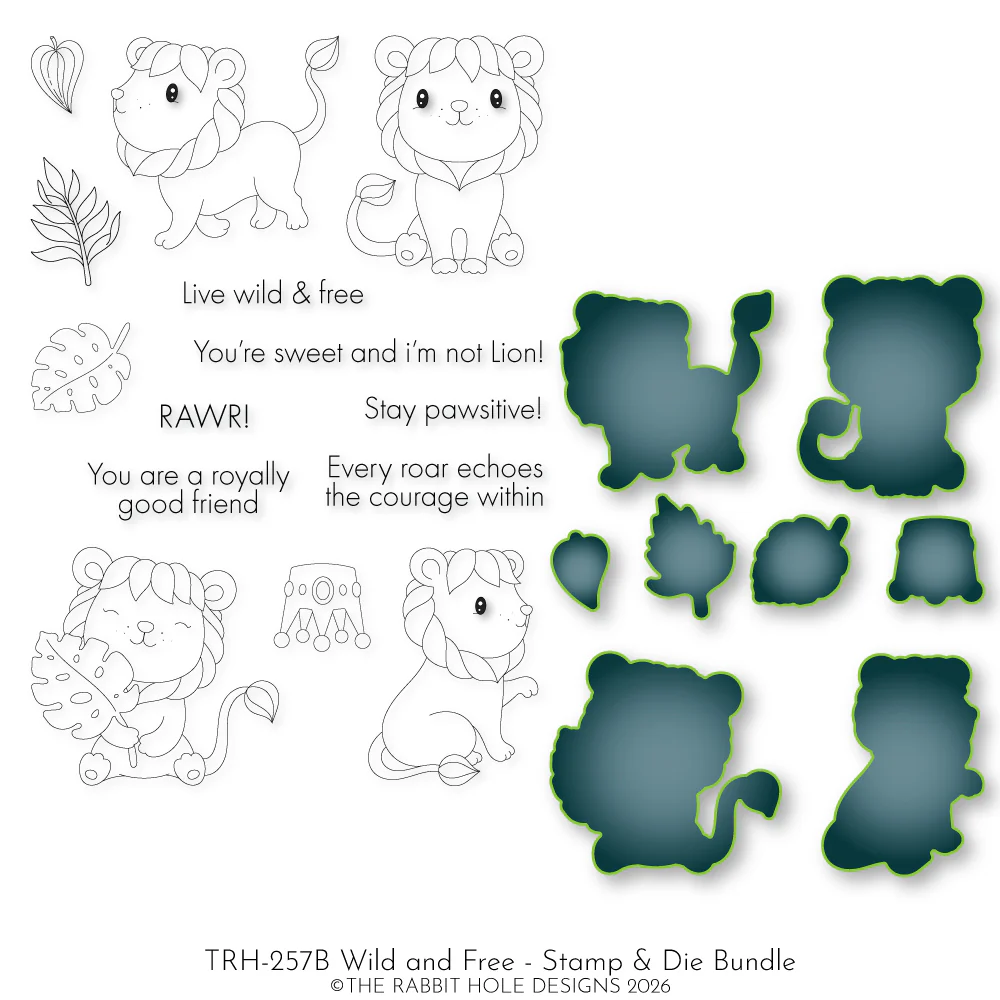 Wild & Free Stamp & Dies Bundle