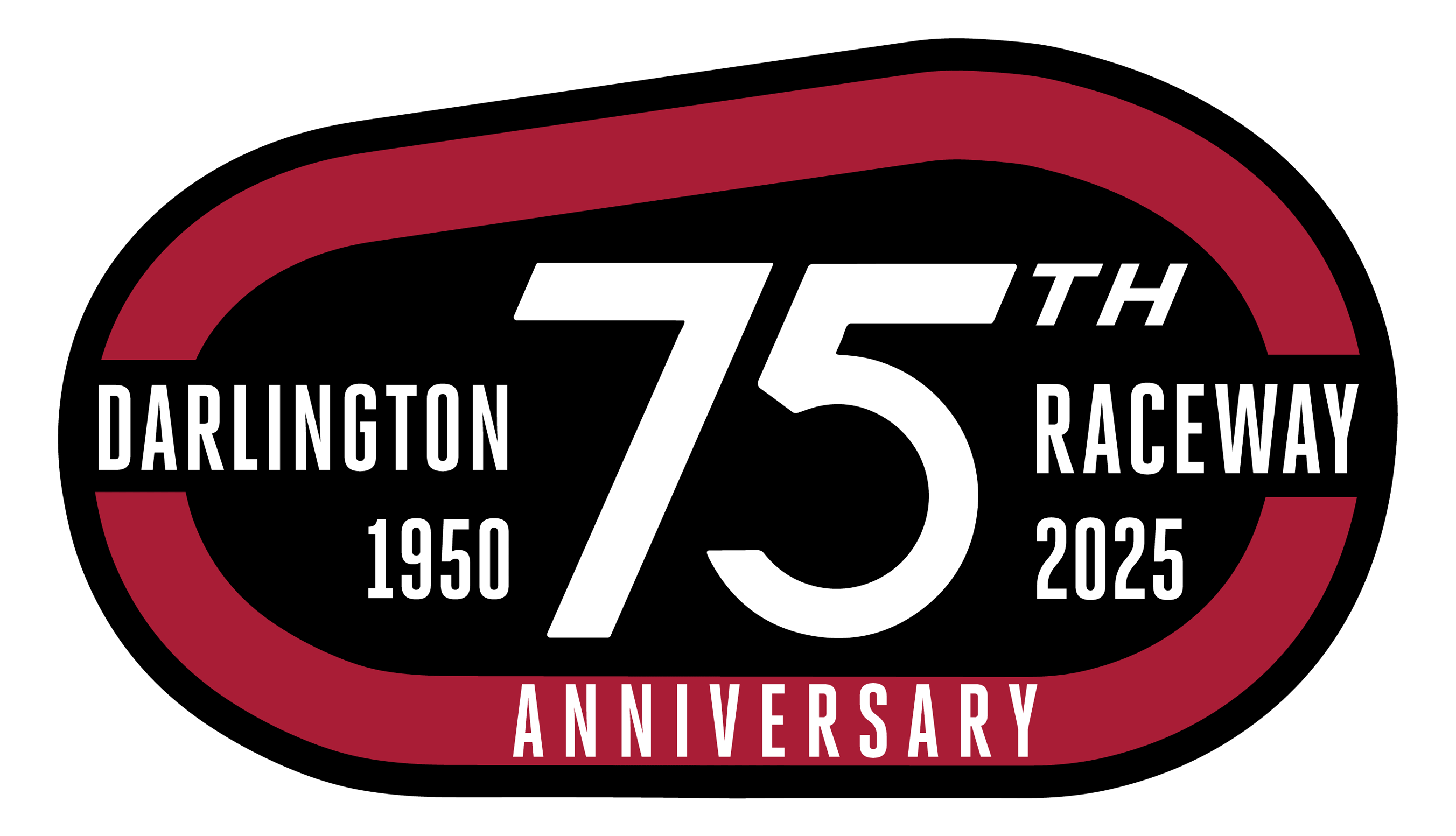 Darlington Raceway | 2025 75th Anniversary Logo