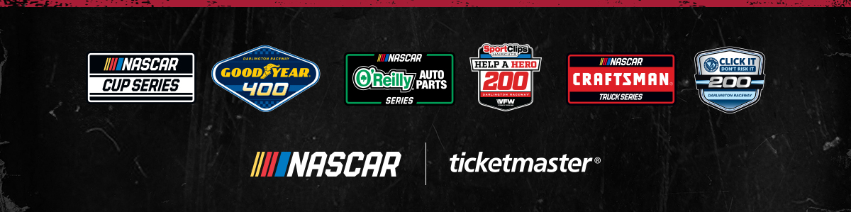 Darlington Raceway Race & Partner Logos