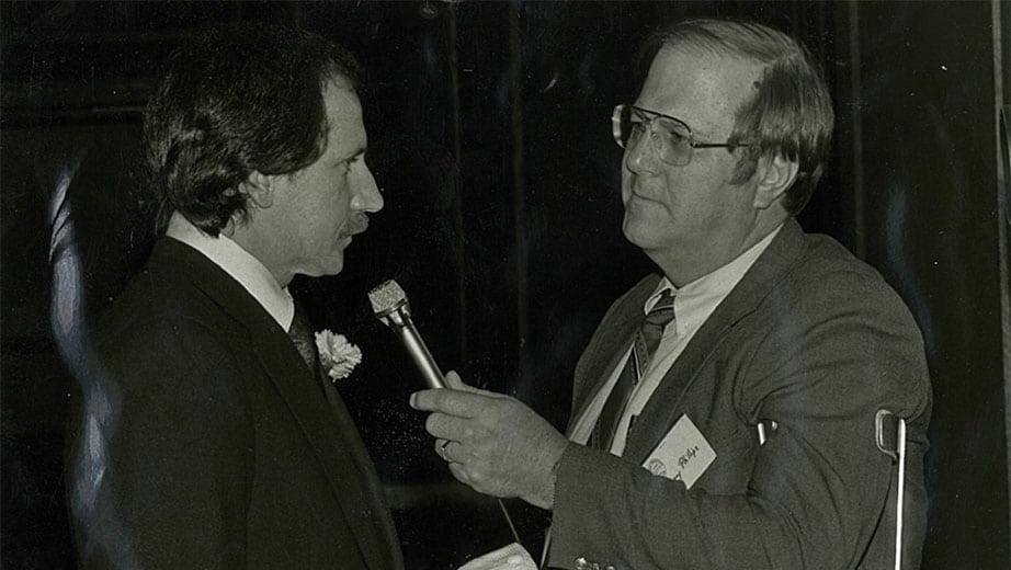Benny Phillips Interviewing Dale Earnhardt