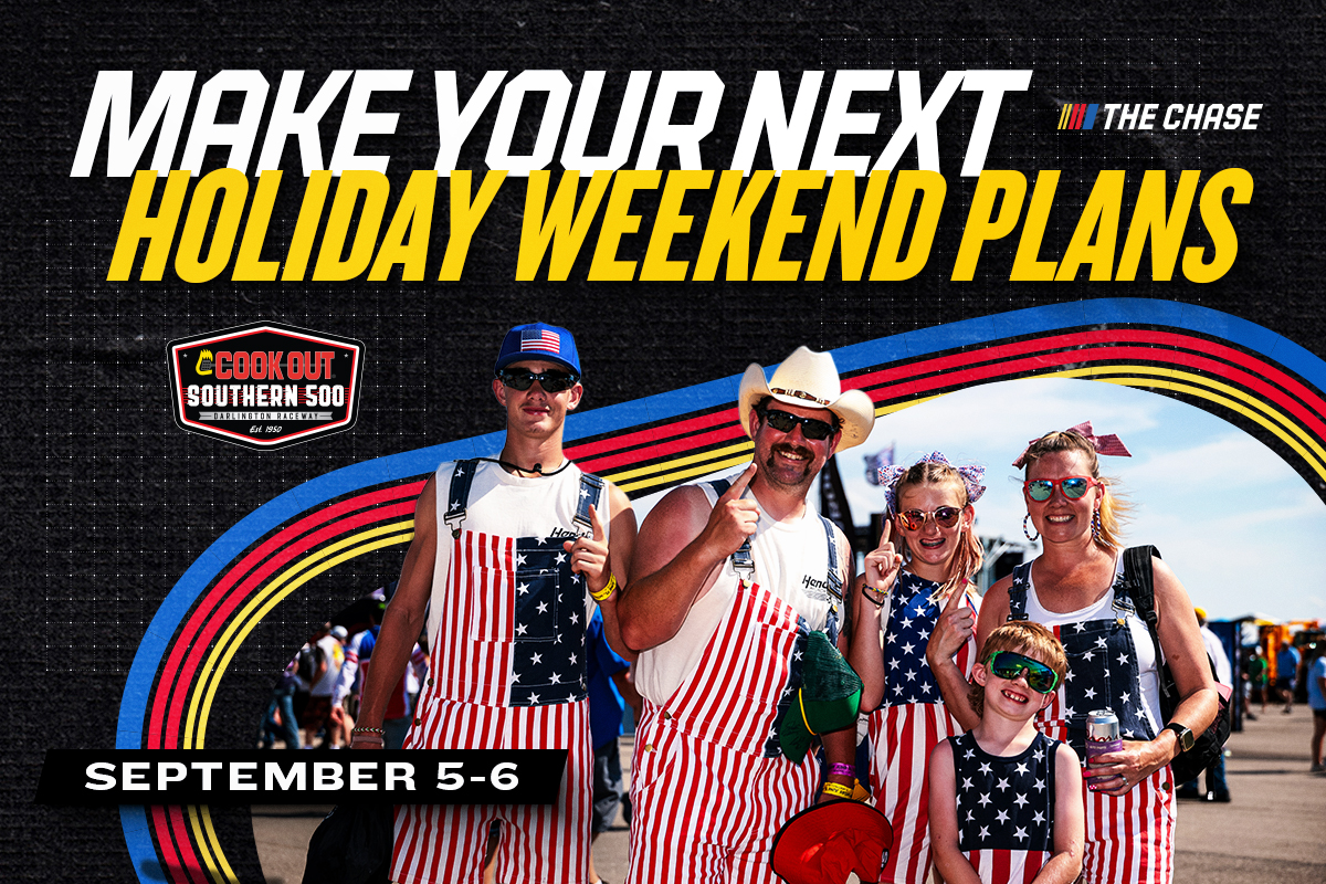 The Lady In Black | Cook Out Southern 500 | The Chase | September 5-6