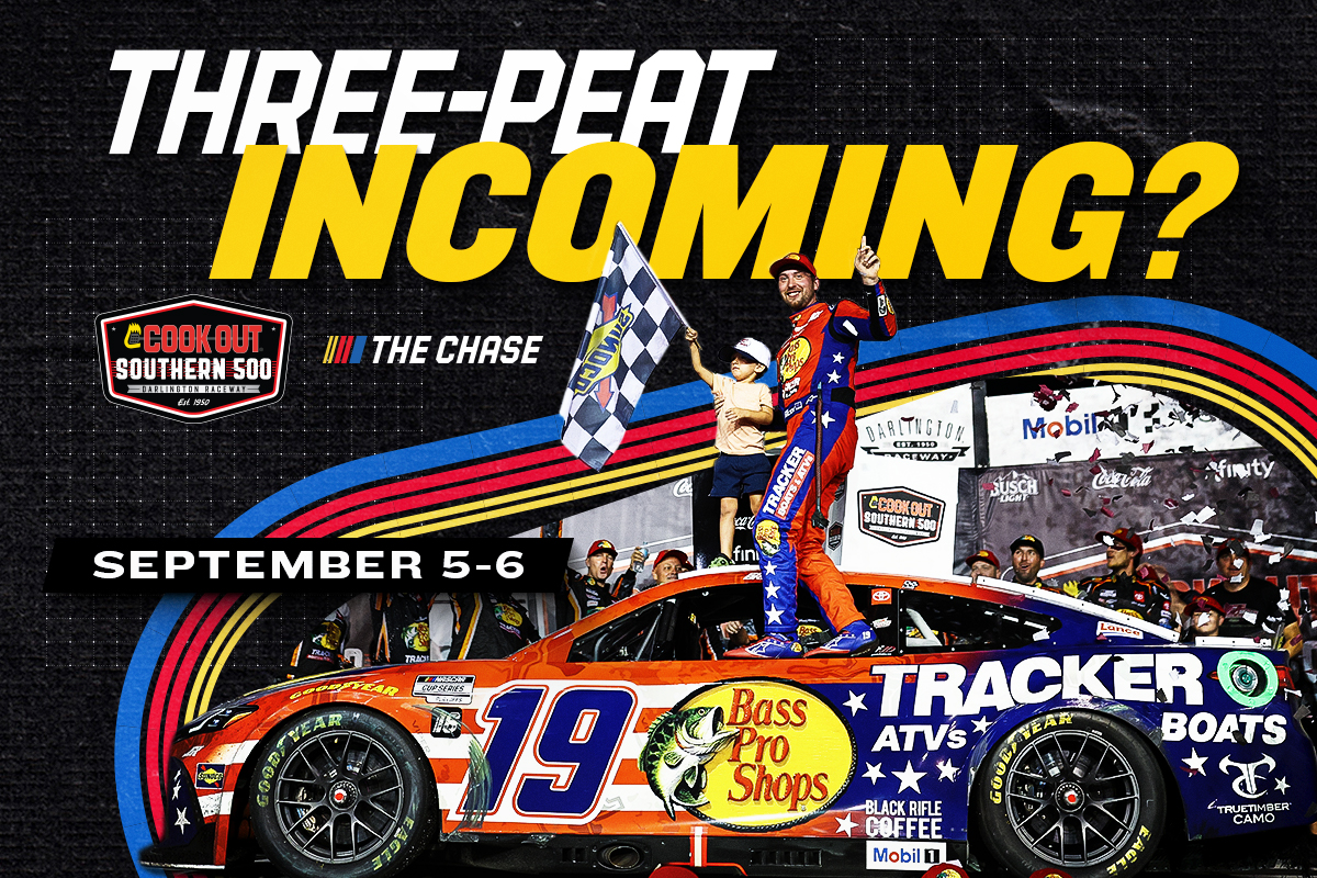 Three-Peat Incoming? | Cook Out Southern 500 | The Chase | September 5-6