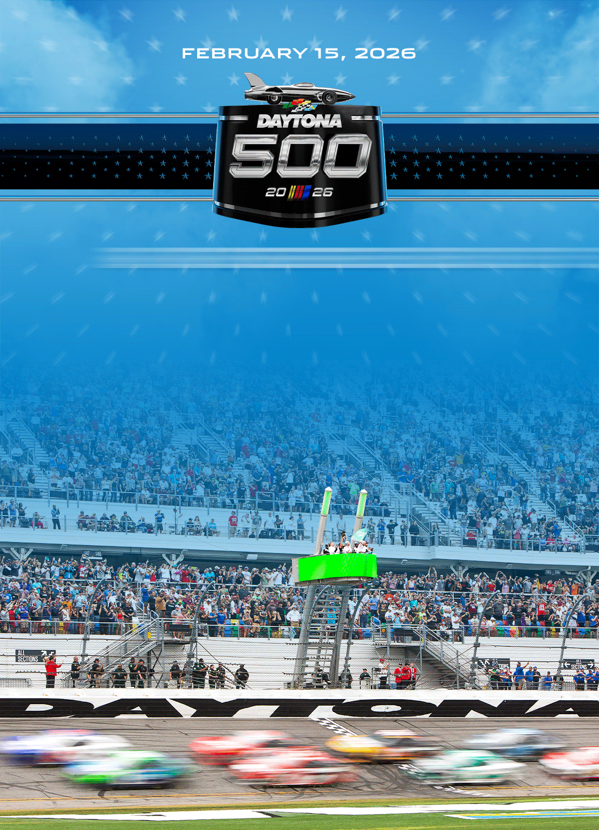 DAYTONA 500 | February 15, 2026 | Pre-Sale Access Starts Now!