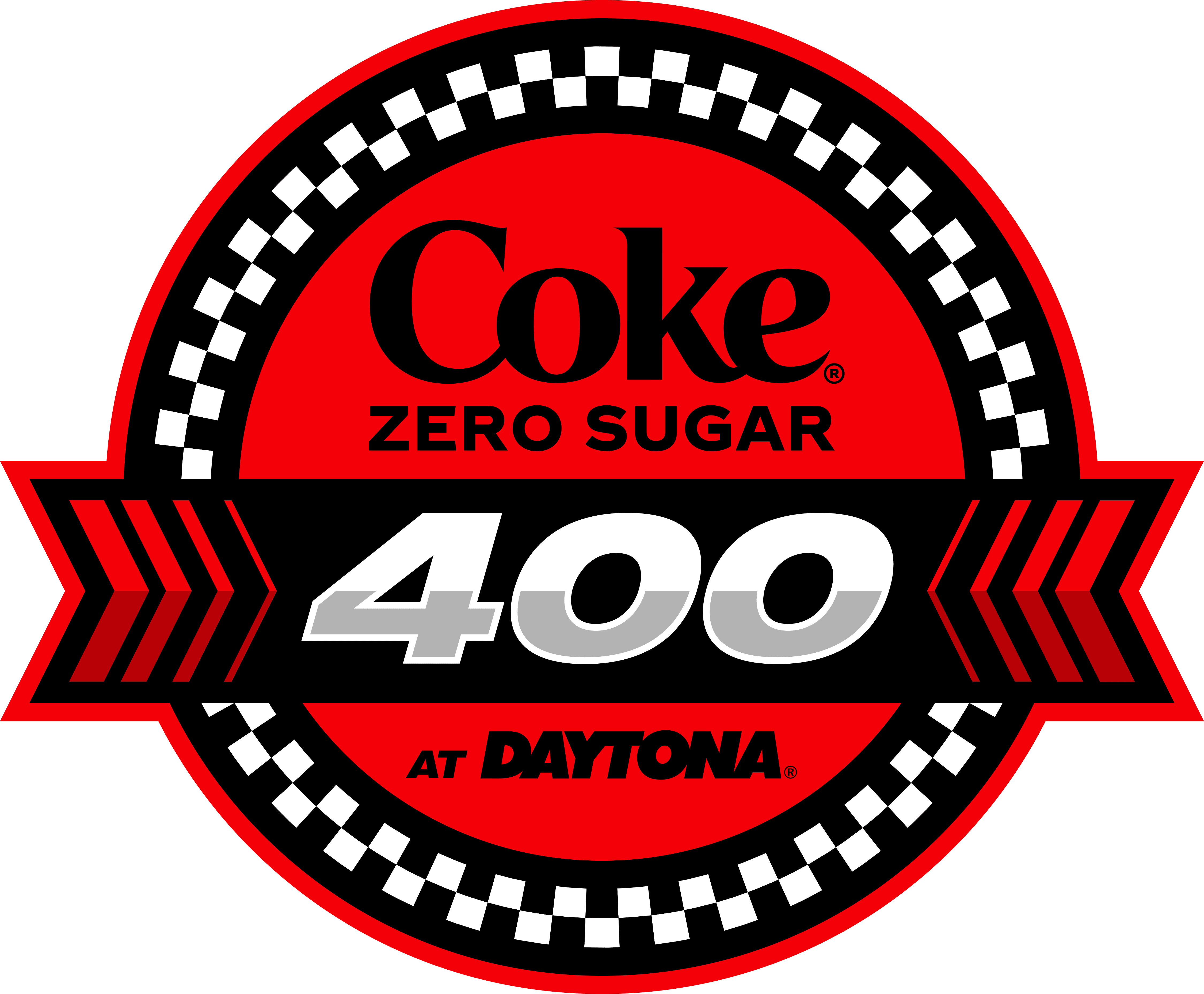 2026 Coke Zero Sugar 400 at DAYTONA logo