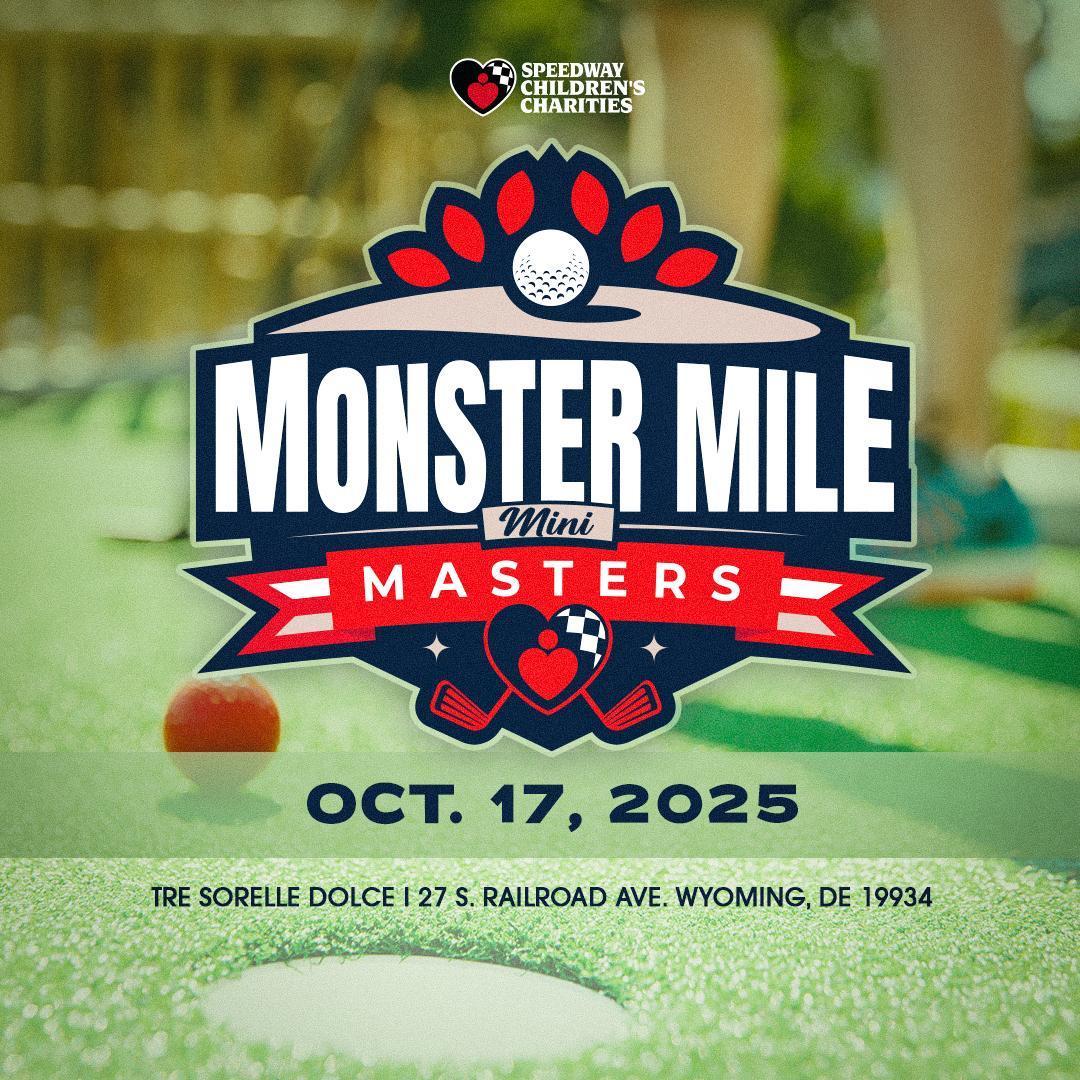 Join us at the Monster Mile Mini-Masters!