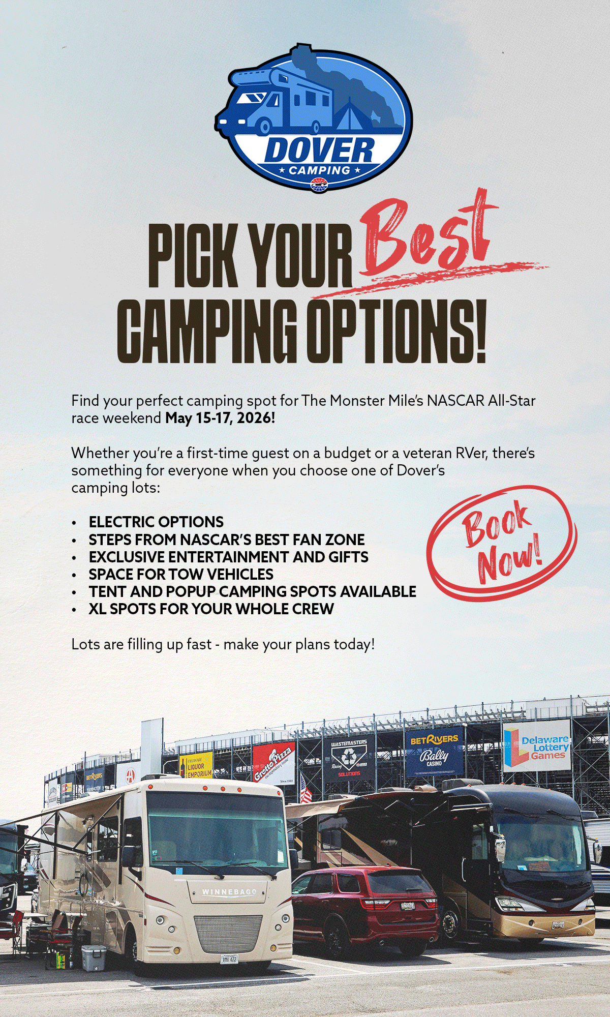 Pick Your Best Camping Options