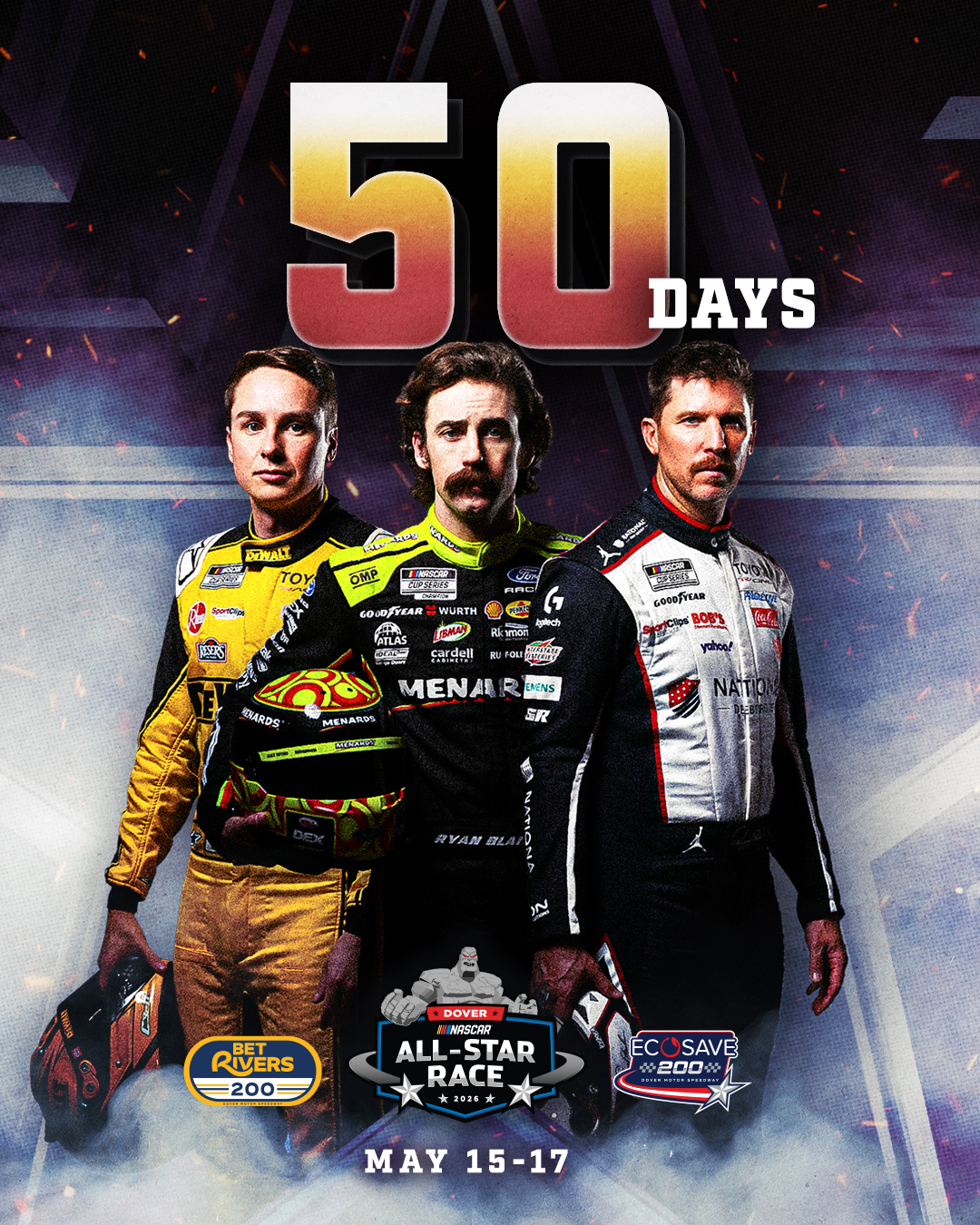 50 Days Until The Monster Mile Comes Alive