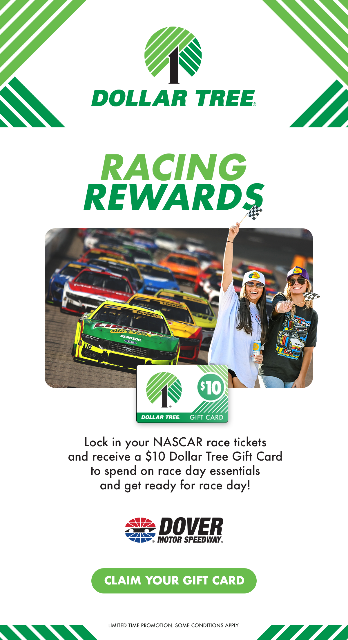 Dollar Tree Racing Rewards